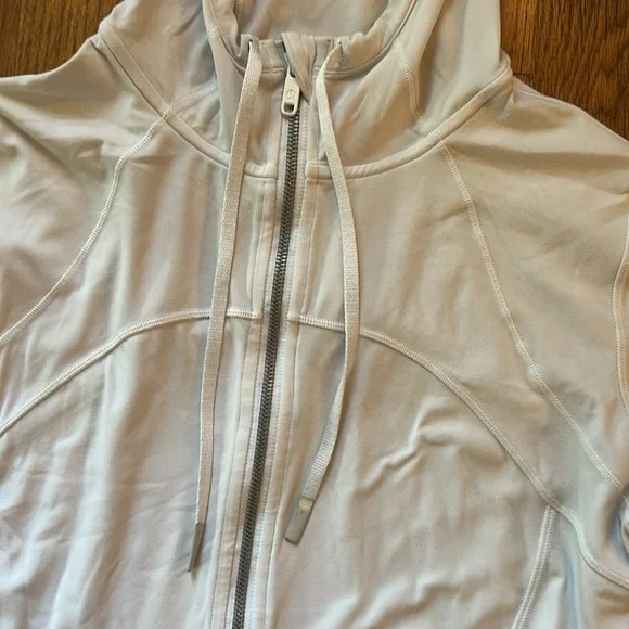 Lululemon define White Zip-Up Hooded jacket - Picture 2 of 5